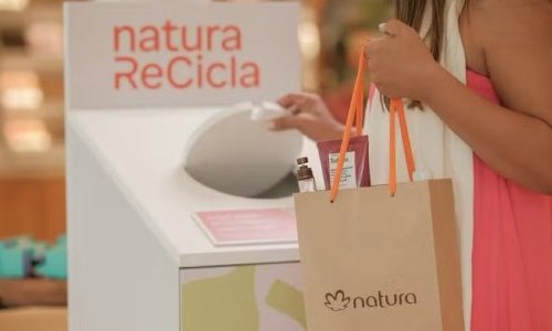 Natura amplia programa de reciclagem para mais de mil lojas no Brasil