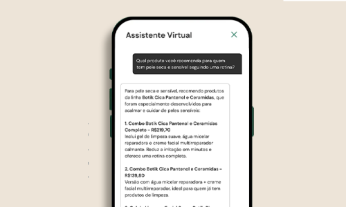 IA do Grupo Boticário recomenda rotinas e ajuda na escolha de presentes