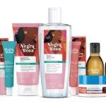 Portfólio da Negra Rosa inclui skincare, além de proteção solar, maquiagem e cuidados com o cabelo